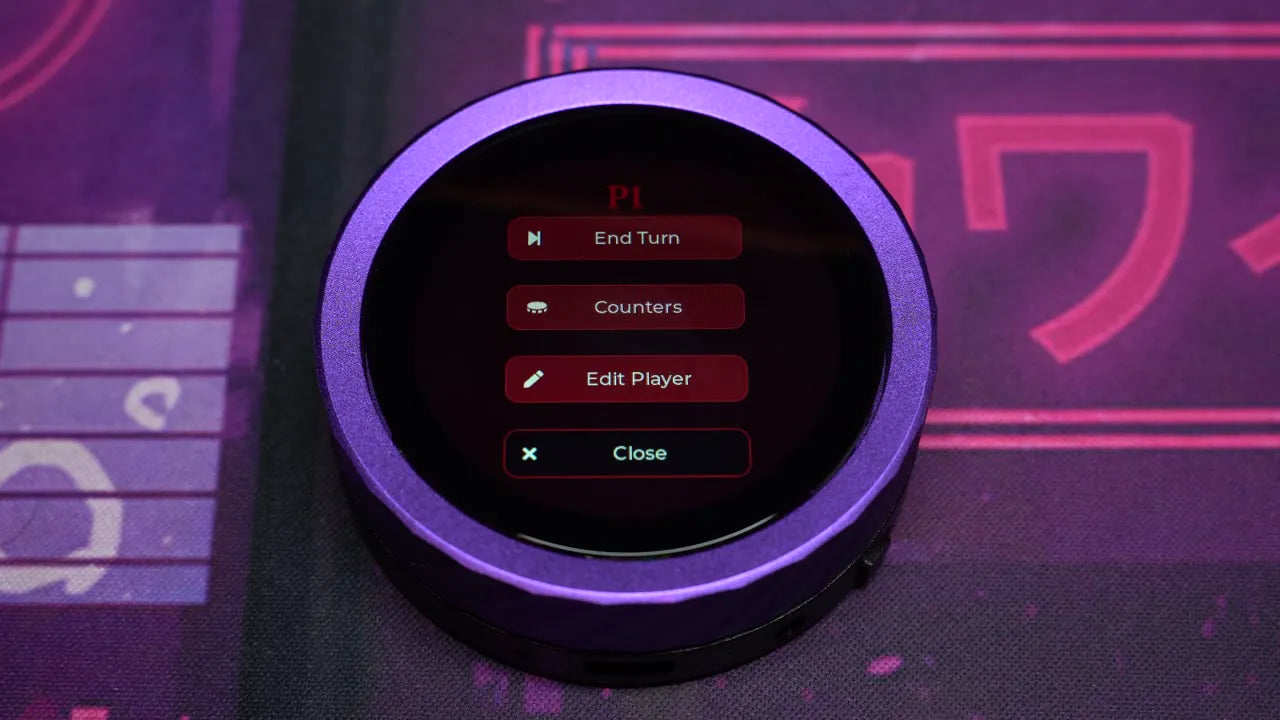 Player wedge options menu