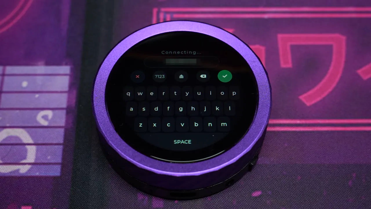 Wi-Fi connection screen