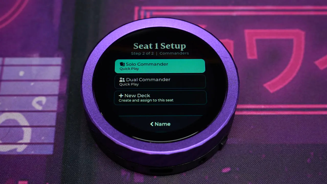 Assign commander step